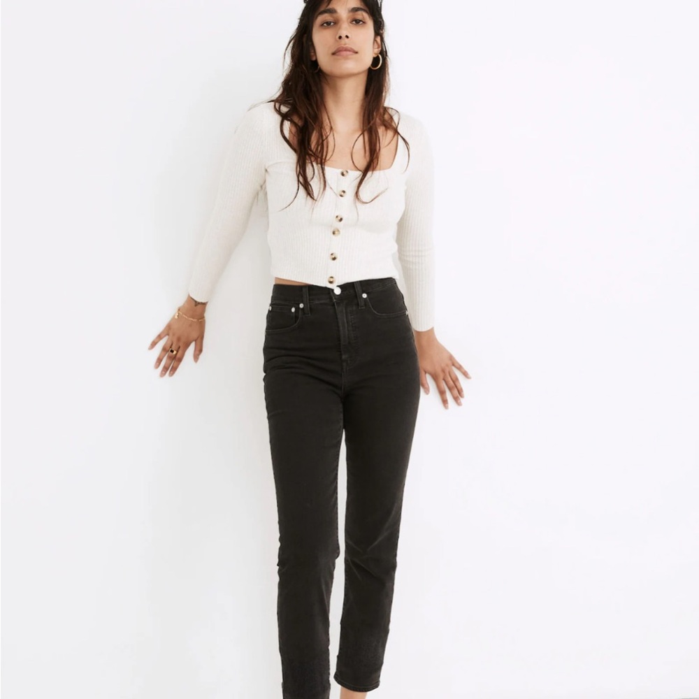 Madewell Classic Straight Jeans in Lunar Wash